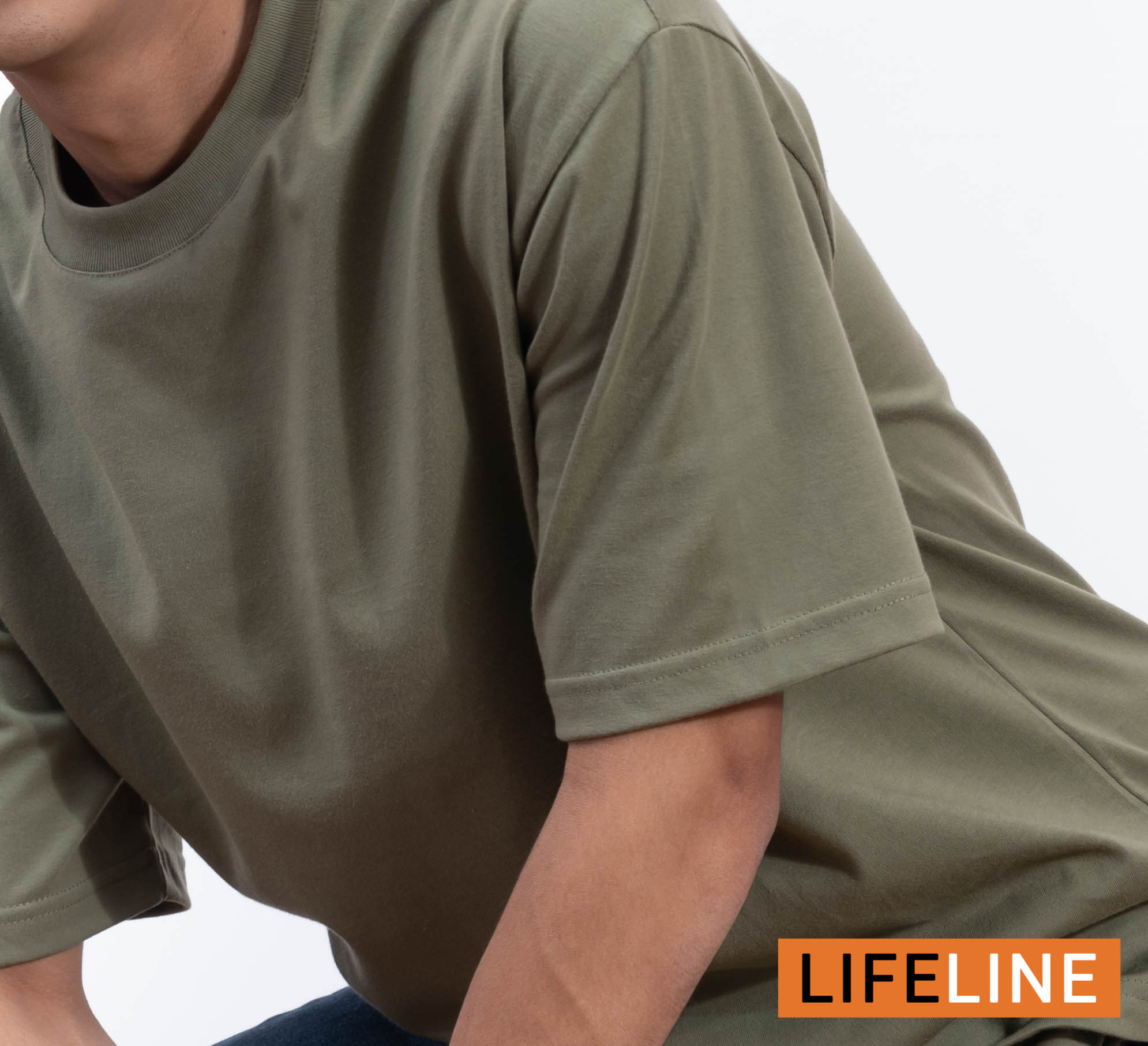 Lifeline Oversized Shirt (Fatigue)