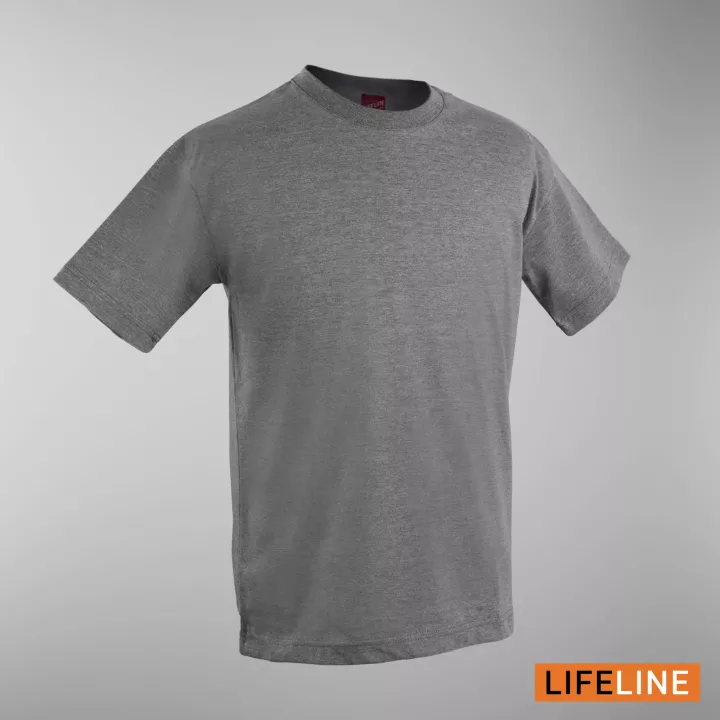 Lifeline Roundneck T-shirt (Stone Gray)