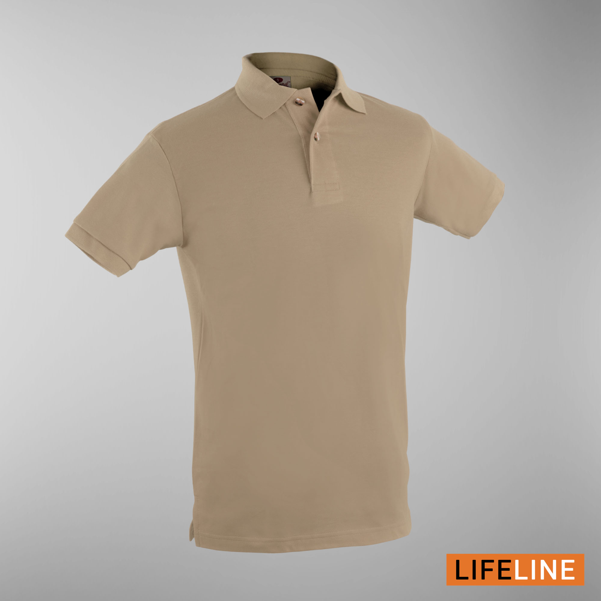 Lifeline Men’s Poloshirt (Mocca)
