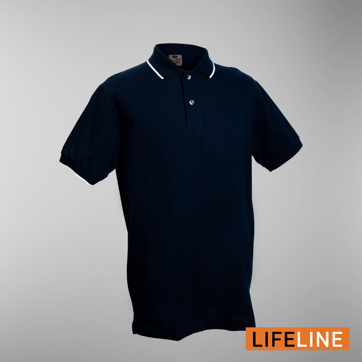 Lifeline Line Polo Shirt (Atlast)