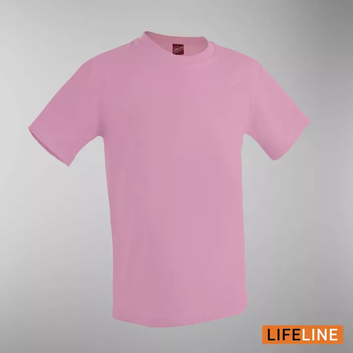 Lifeline Roundneck T-Shirt (Baby Pink)