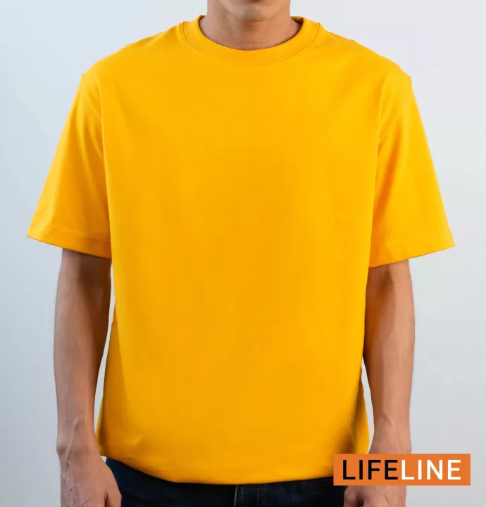 Lifeline Oversized Shirt (Gold Yellow)