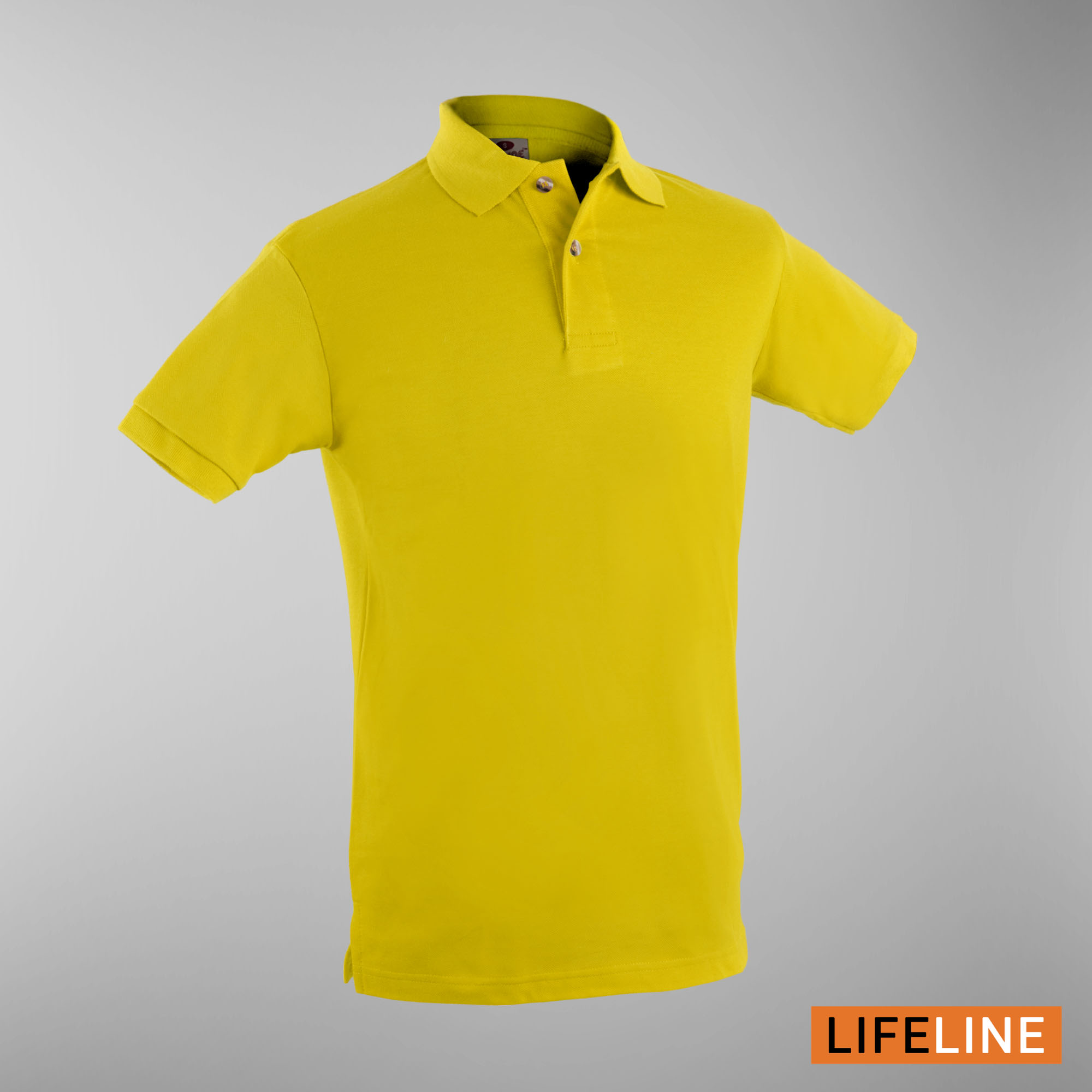 Lifeline Men’s Poloshirt (Canary Yellow)