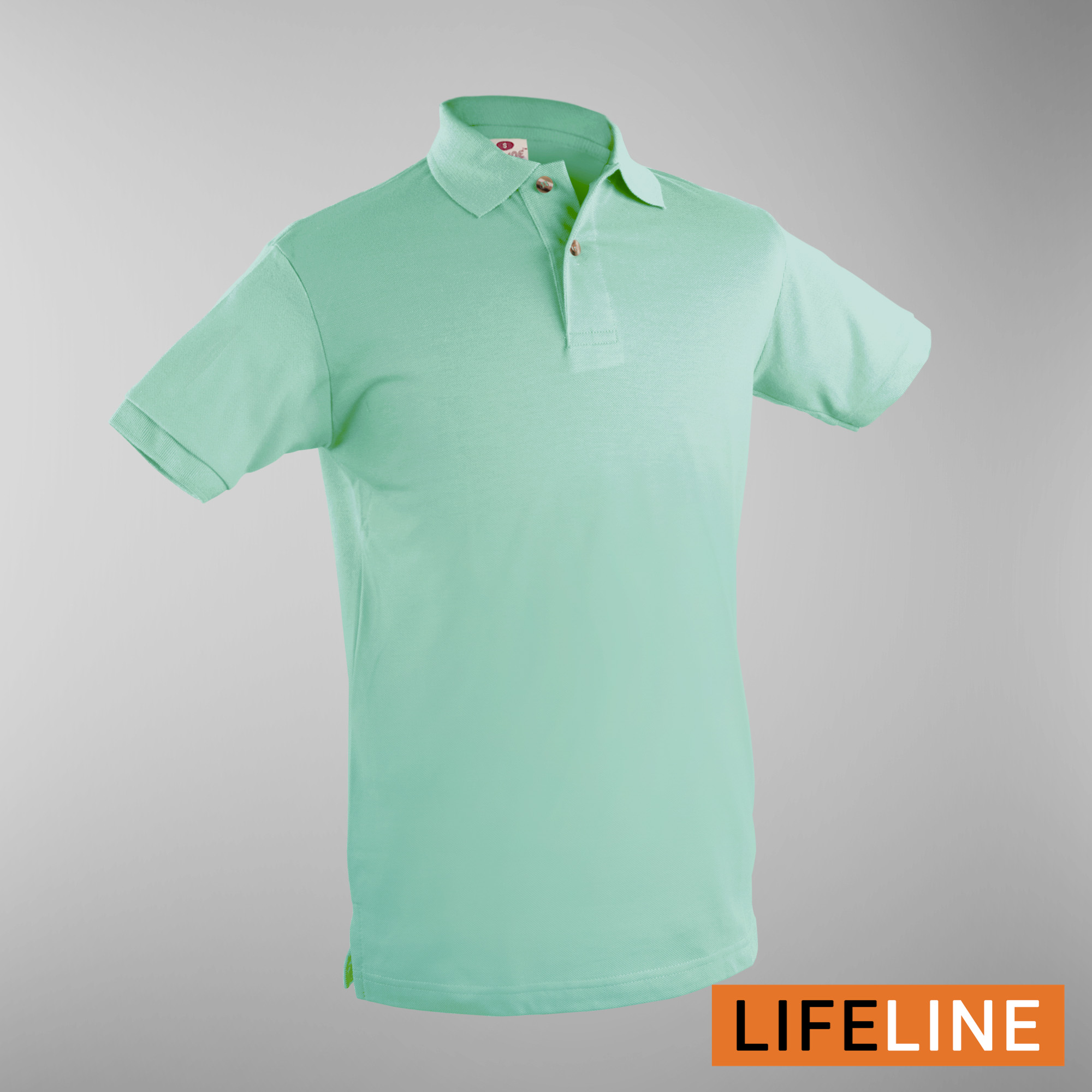 Lifeline Men’s Poloshirt (Misty Green)