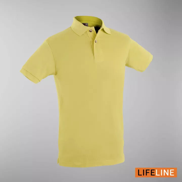 Lifeline Men’s Poloshirt (Maize Yellow)