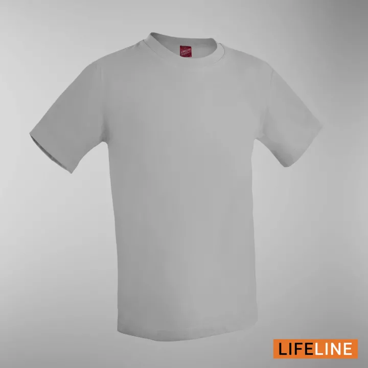 Lifeline Roundneck T-shirt (Silver Gray)