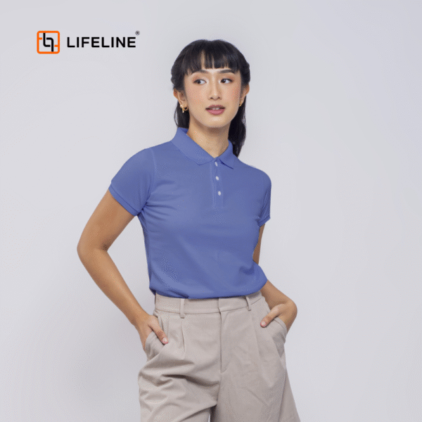 Lifeline Women's Polo Shirt (Lilac)